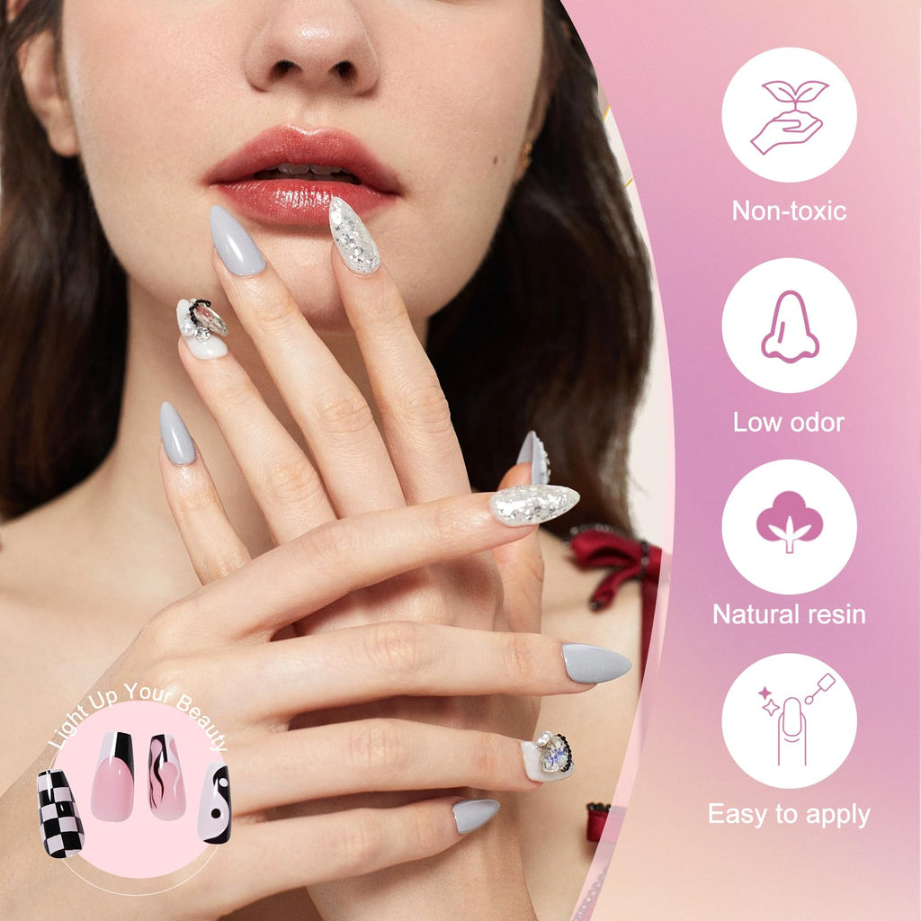 EODCI Gel Nail Kit with 168W Lamp — 33 Colors, All-in-One Home Salon