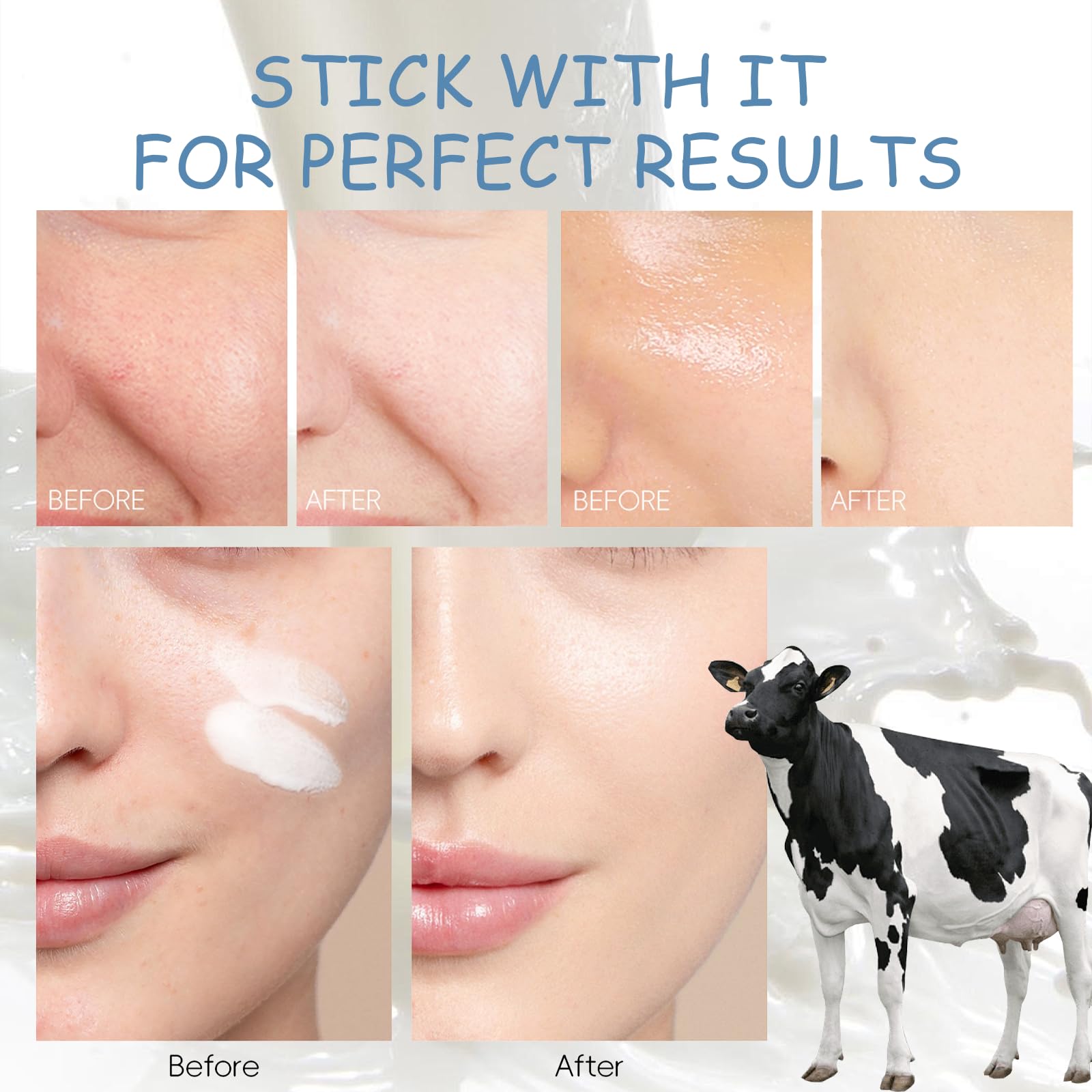 EONFAVE Milk Skin Care Set — Teen Skincare Kit & Gift for Girls 10-12 and Women