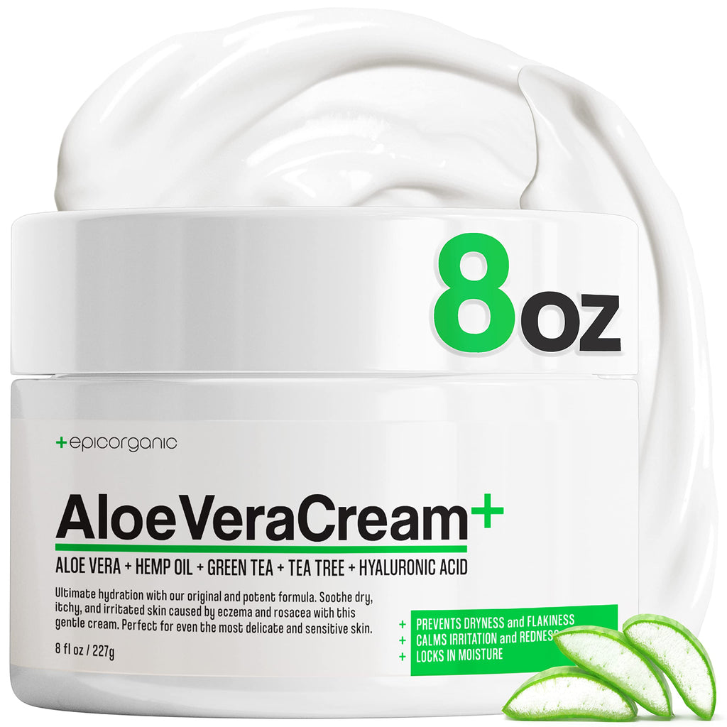 Epic Organicum Aloe Vera Moisturizing Cream – 100% Natural Hydration for Face & Body