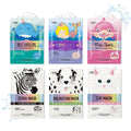 Epielle Wave & Wild Character Masks 6 Pack – Fun Korean Skincare
