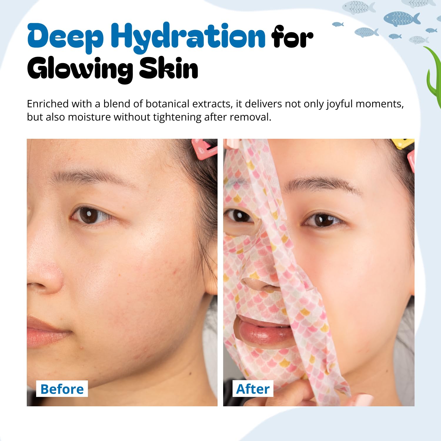 Epielle Wave & Wild Character Masks 6 Pack – Fun Korean Skincare