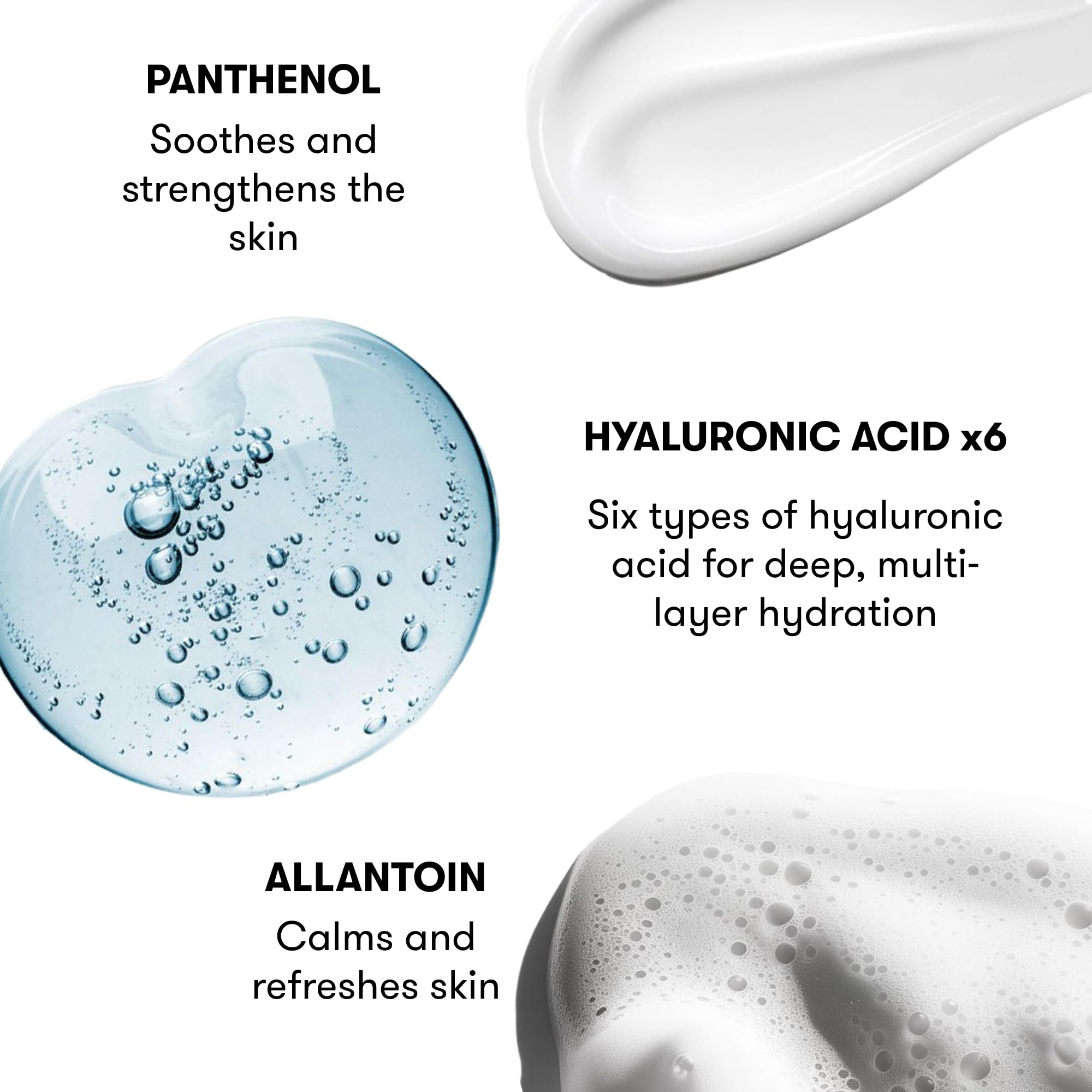 Epielle Hyaluronic Acid Masks 20-Pack – 6X HA Complex Hydrating Sheets for Dry Skin, Stocking Stuffers for Women
