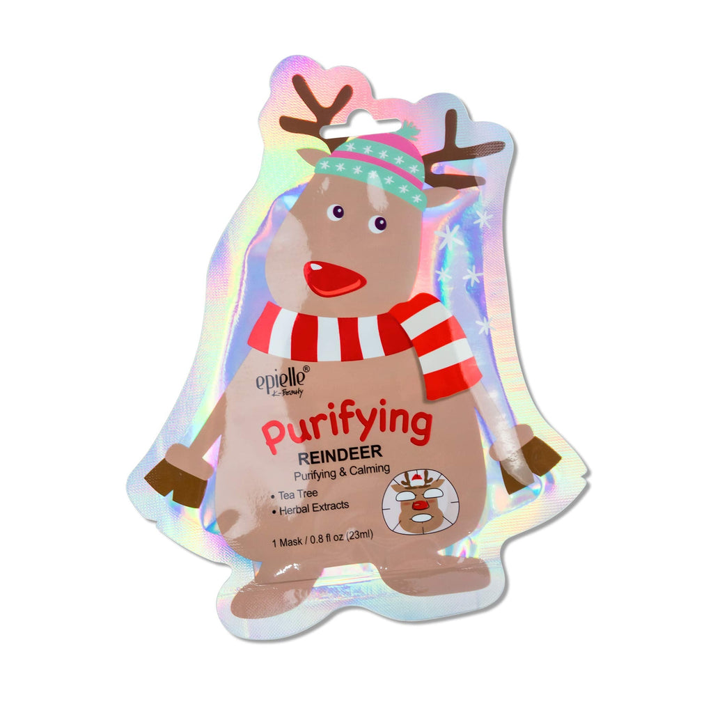 Epielle Holiday Character Mask 12 Pack – Fun Korean Skincare Gift
