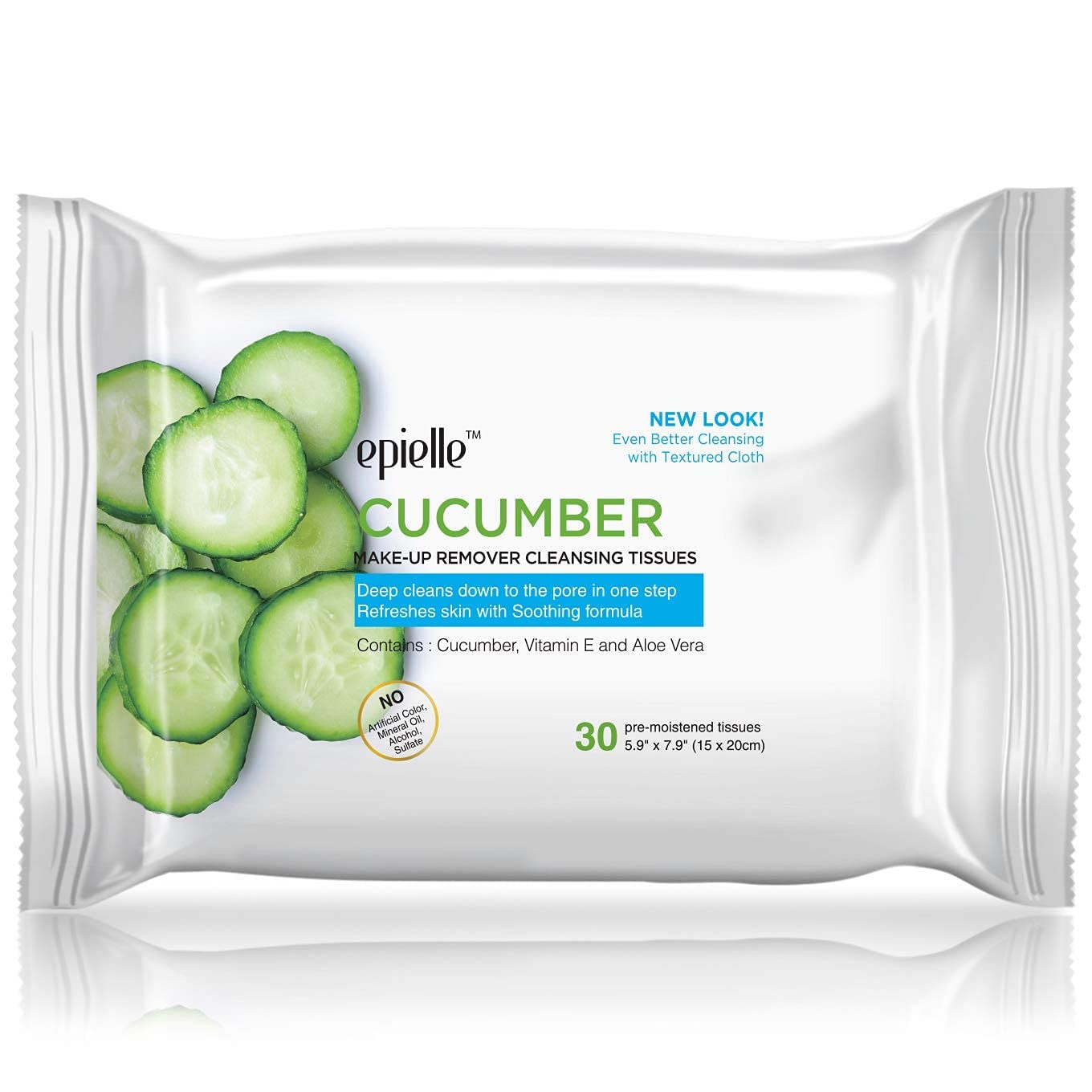 Epielle Makeup Remover Wipes – Remove Waterproof Mascara, Gentle Daily Cleanser (6 Pack, 180 Wipes)