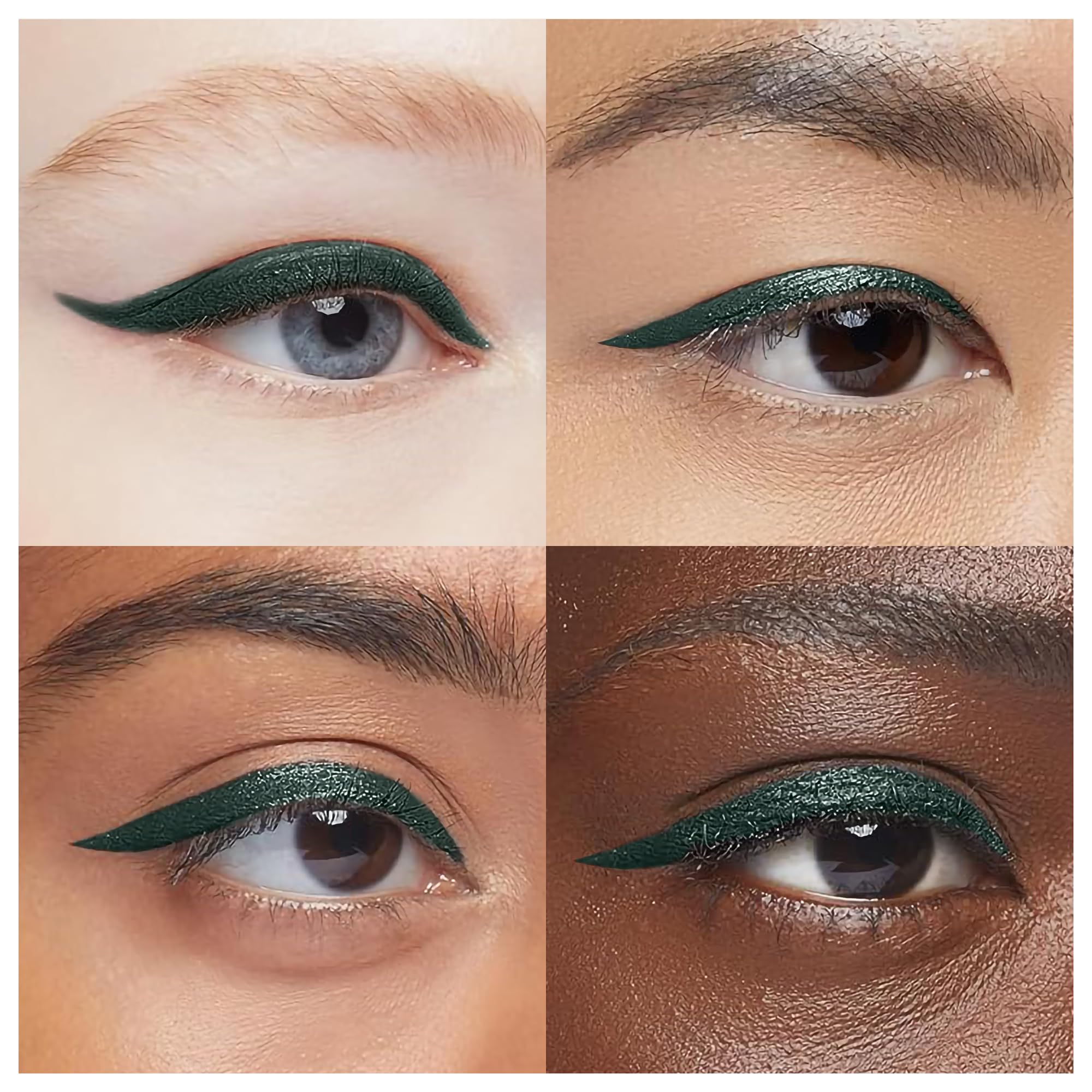 EPILYNX Eyeliner Liquide – Hypoallergénique, Résistant à l’eau, Pinceau Fin, Sans cruauté, Végane, Sans Gluten