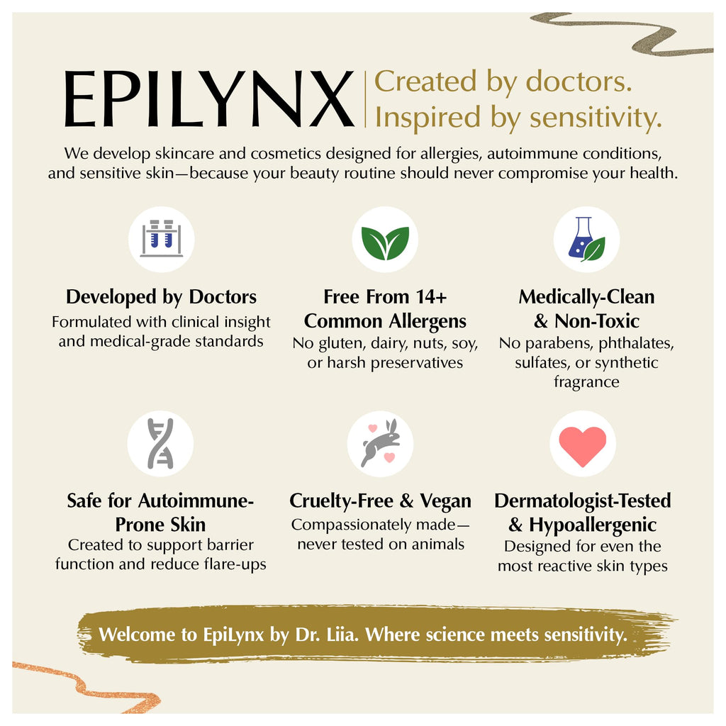 EPILYNX Liquid Eyeliner Gift Set – Hypoallergenic, Waterproof, Vegan, 5 Shades