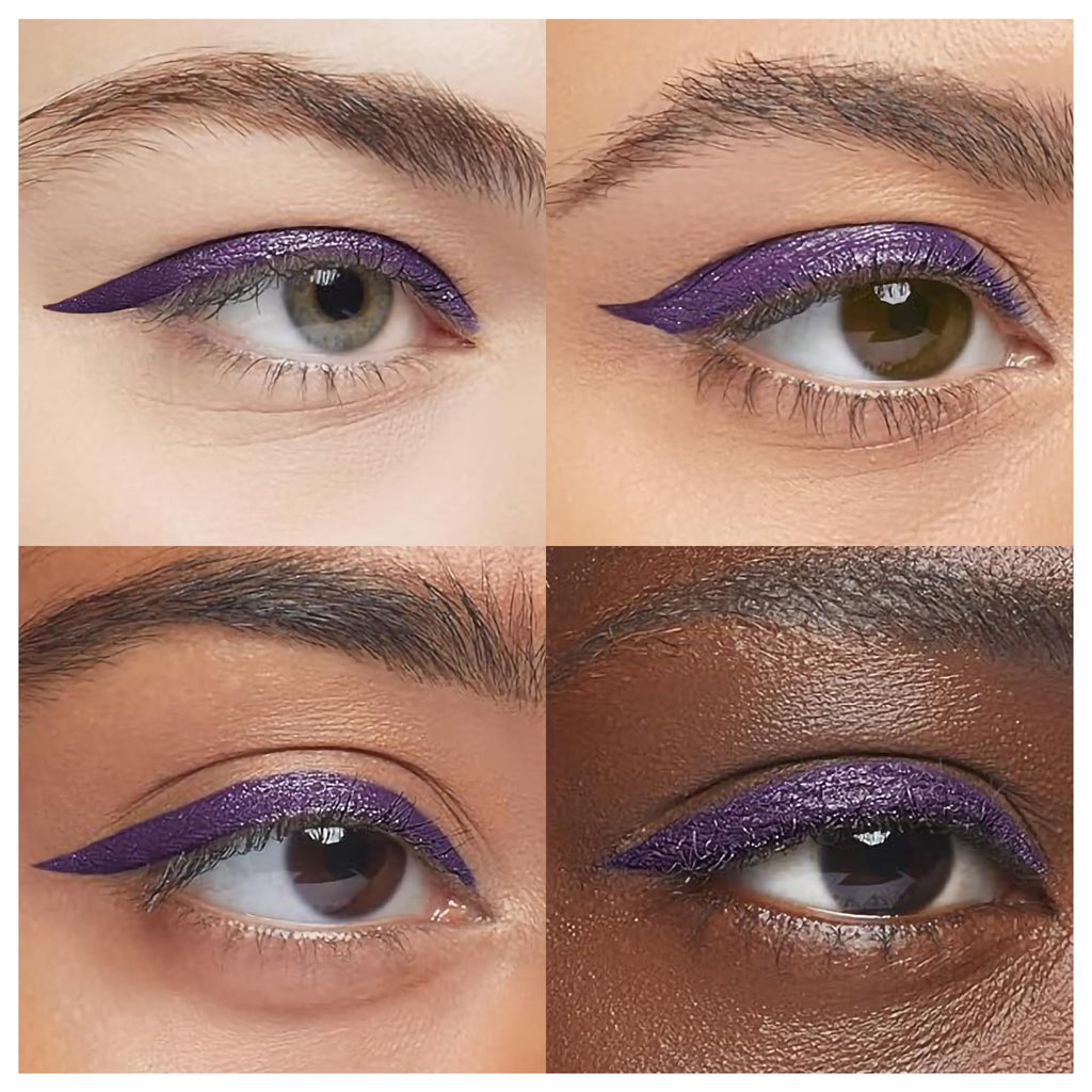EPILYNX Liquid Eyeliner - Hypoallergenic, Waterproof, Vegan, Purple, 2mL
