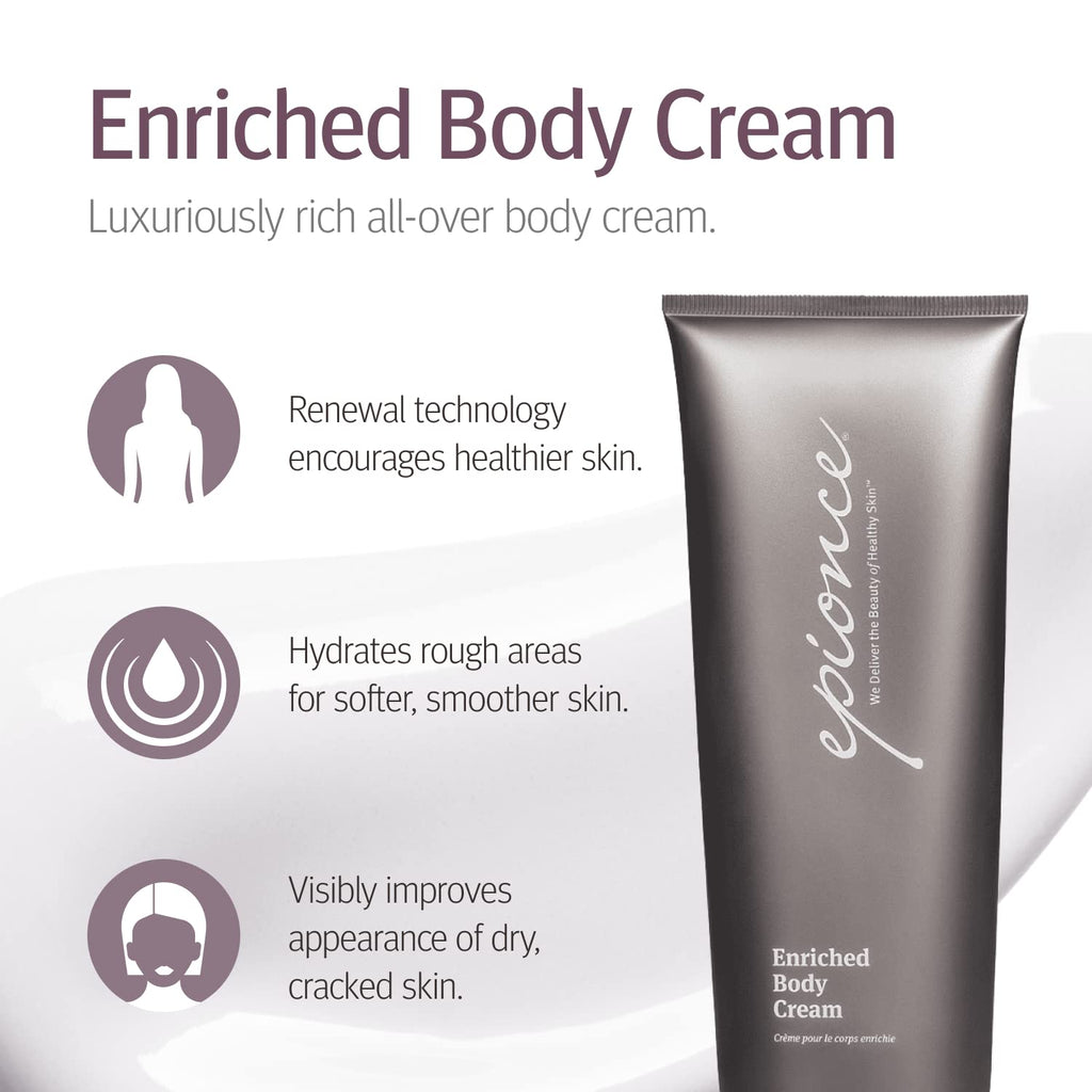 Epionce Enriched Body Cream – Hydrating Rich Body Butter for Dry Skin