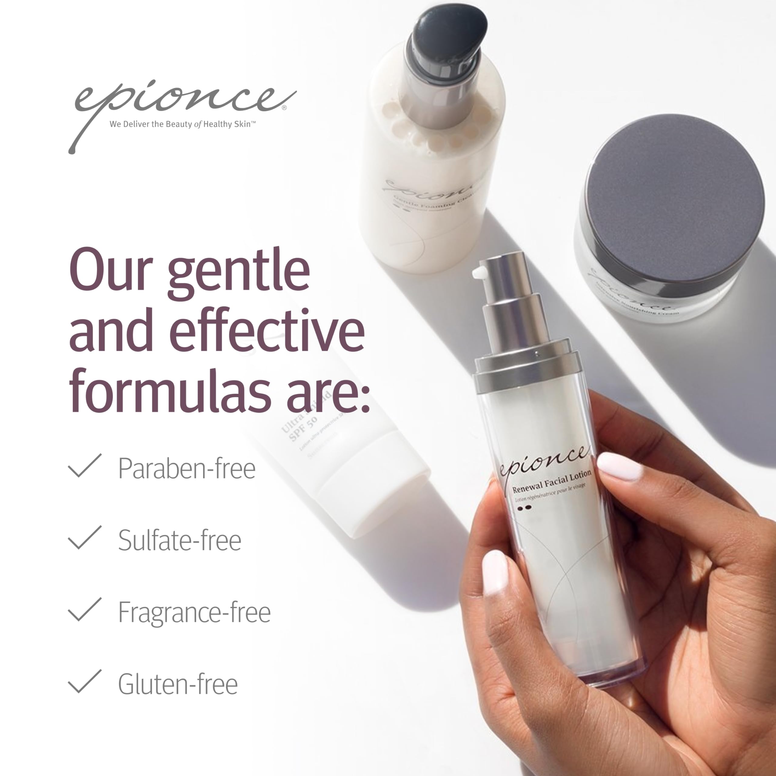 Epionce Renewal Calming Cream – Face & Body Moisturizer for Dry & Sensitive Skin