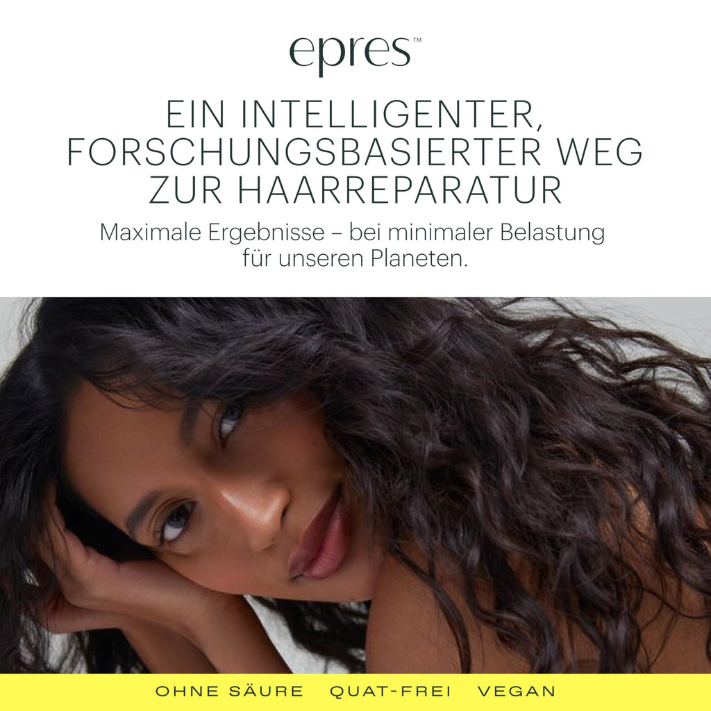 epres Healthy Hair Shampoo | Bond Repair, Quat-Free Formula for Stronger, Shinier Hair