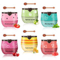 Eqimznv 6 Pcs Bee Lip Balm Honey Pot — Propolis Lip Mask, Overnight Repair & Daily Hydration