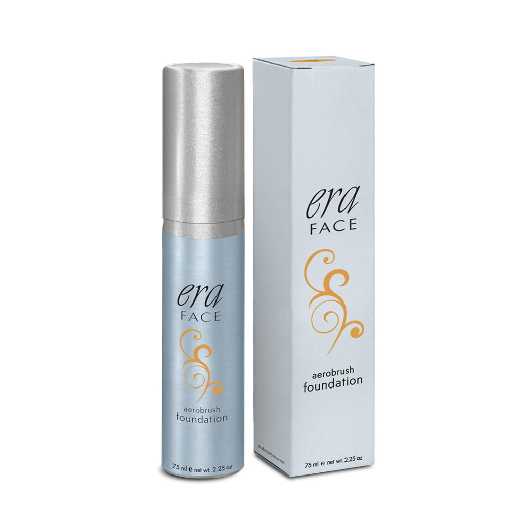 ERA Face Spray Makeup Y7 Carmel – Airbrush Foundation by Era Beauty | Buildable Matte Coverage