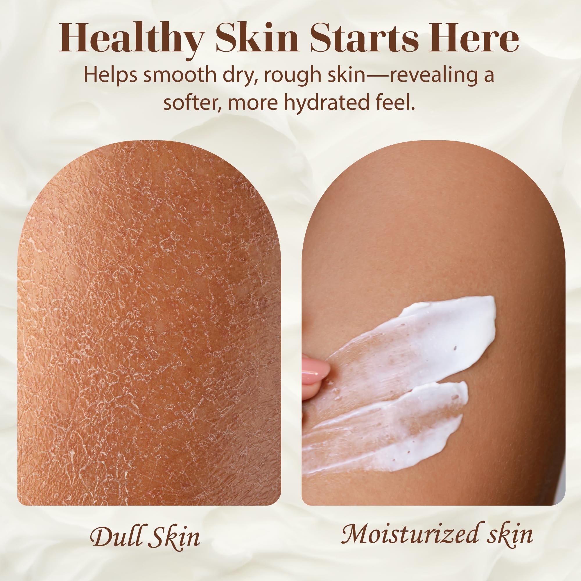 Era of Nature Shea Butter Mango Cocoa Blend Whipped Body Cream – 8oz, Lightweight & Non-Greasy