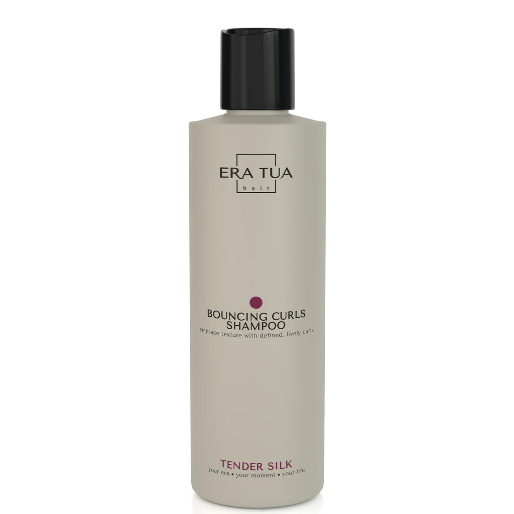 ERA TUA Tender Silk Bouncing Curls Shampoo — Dutch Made, Sulfate-Free for Curly Hair, 250 ml
