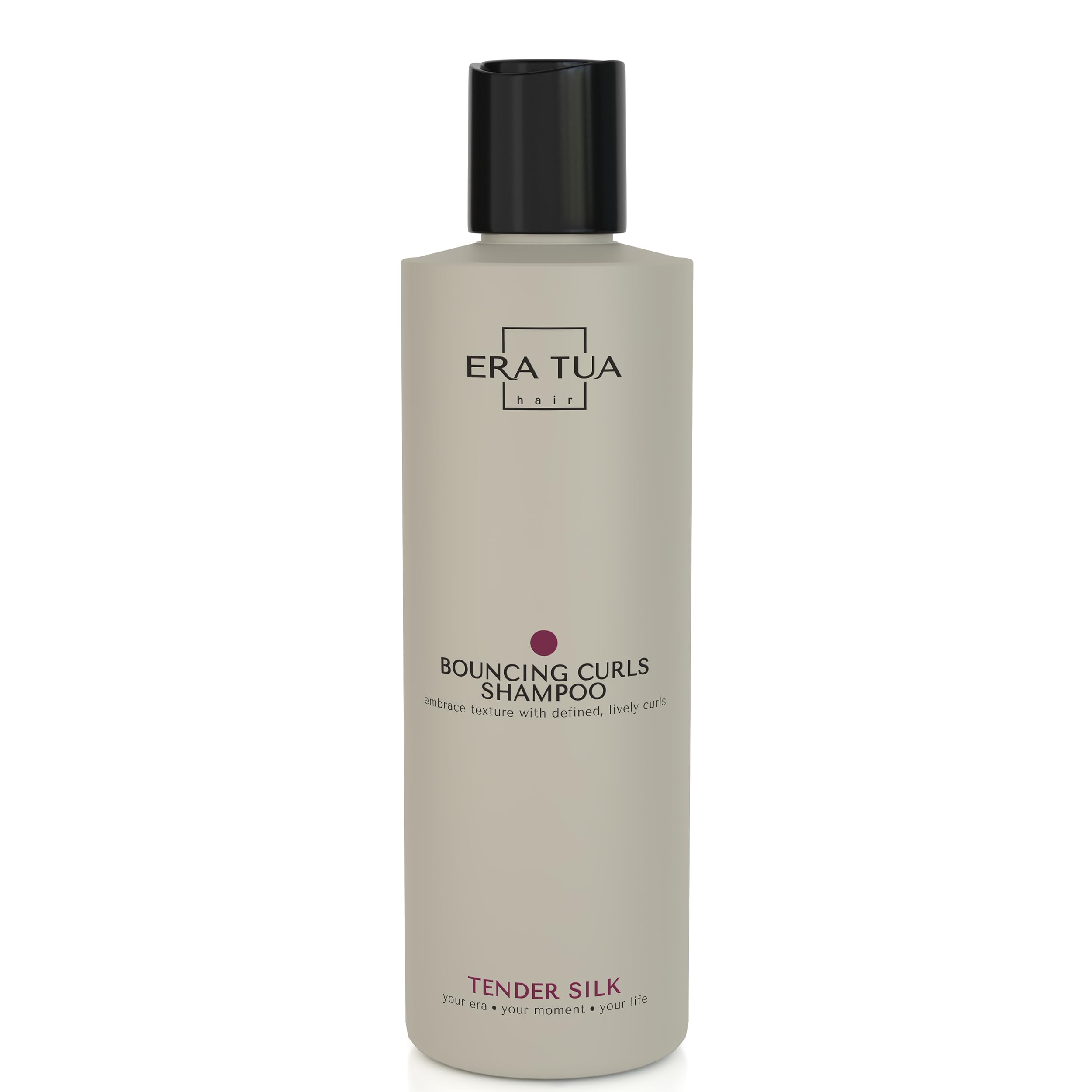 ERA TUA Tender Silk Bouncing Curls Shampoo — Dutch Made, Sulfate-Free for Curly Hair, 250 ml