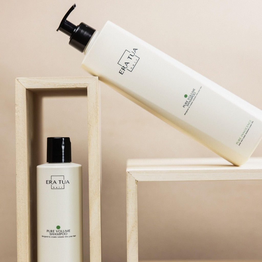 ERA TUA Pure Innocence Volume Shampoo – Dutch Made, Sulfate-Free 750ml, Volume-Boosting Moisturizing Shampoo for All Hair Types