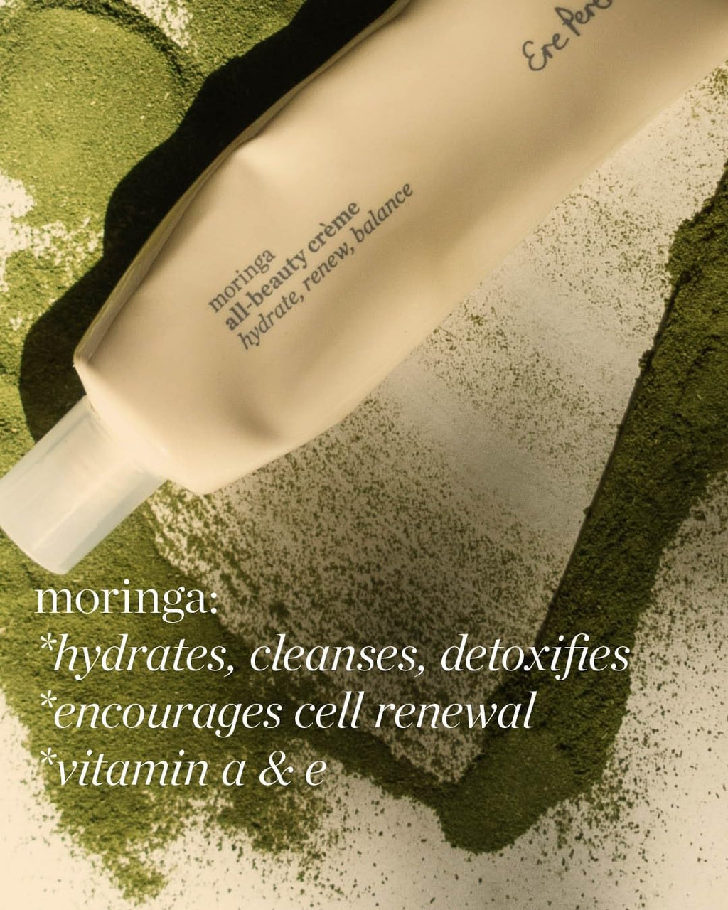 Ere Perez Natural Moringa All-Beauty Creme – Hydration, Plump Skin, Soothing Moisturizer | Vegan, Cruelty-Free, Palm-Free (1.7 oz | 50 g)