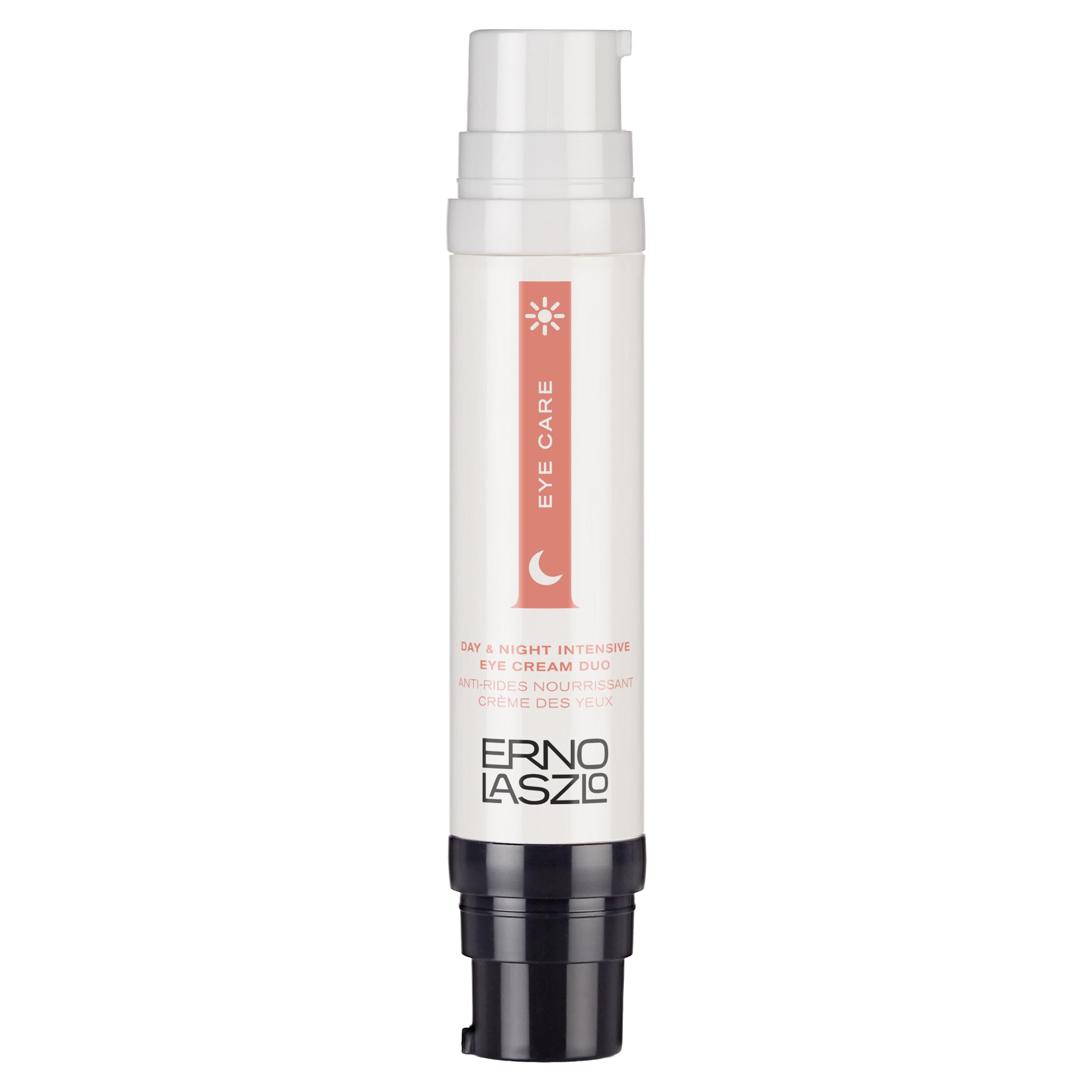 Erno Laszlo Day & Night Intensive Eye Cream Duo | Mature Skin Anti-Wrinkle Care | 2 x 0.27 Fl Oz