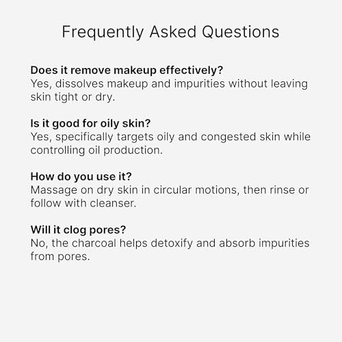 Erno Laszlo Detox Cleansing Oil — Charcoal & Shea Butter Deep Cleanse, 6.4 Fl Oz