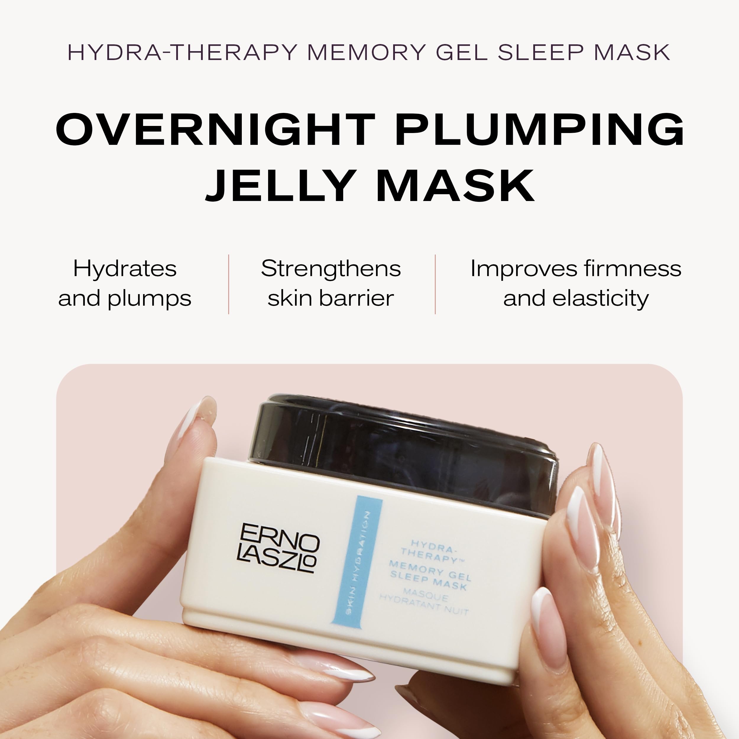 Erno Laszlo Hydra-Therapy Memory Gel Sleep Mask – Overnight Hydration with Antioxidants & Vitamin E (1.35 oz)