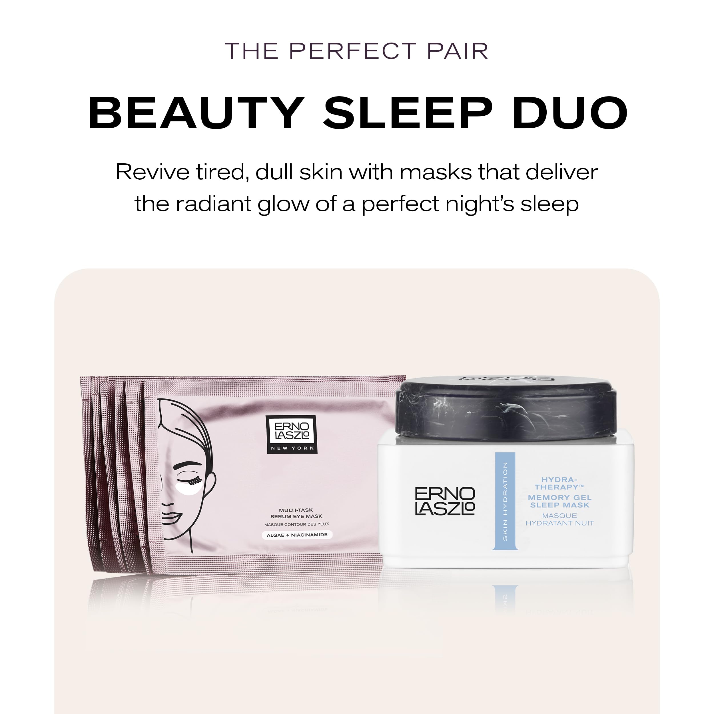 Erno Laszlo Hydra-Therapy Memory Gel Sleep Mask – Overnight Hydration with Antioxidants & Vitamin E (1.35 oz)