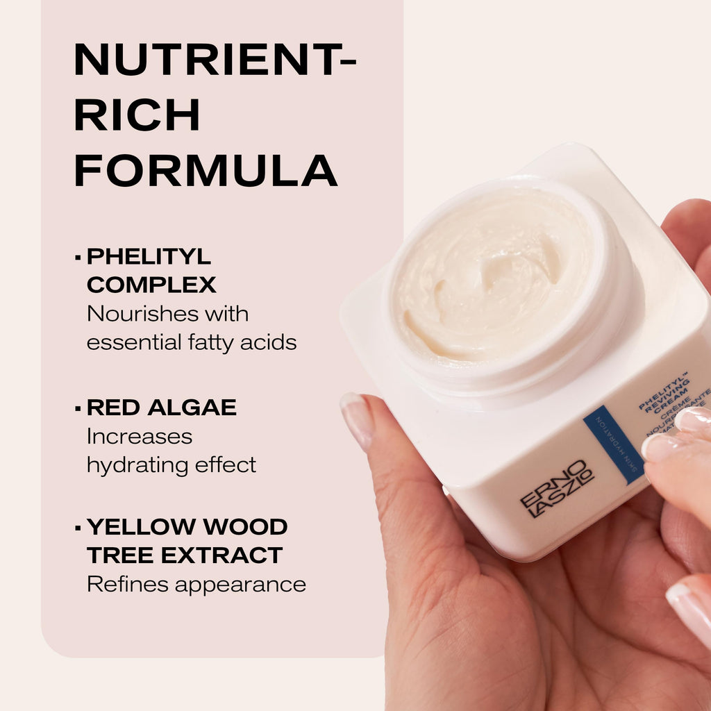 Erno Laszlo Phelityl Reviving Cream – Day & Night Moisturizer for Face & Neck | 1.7 fl oz