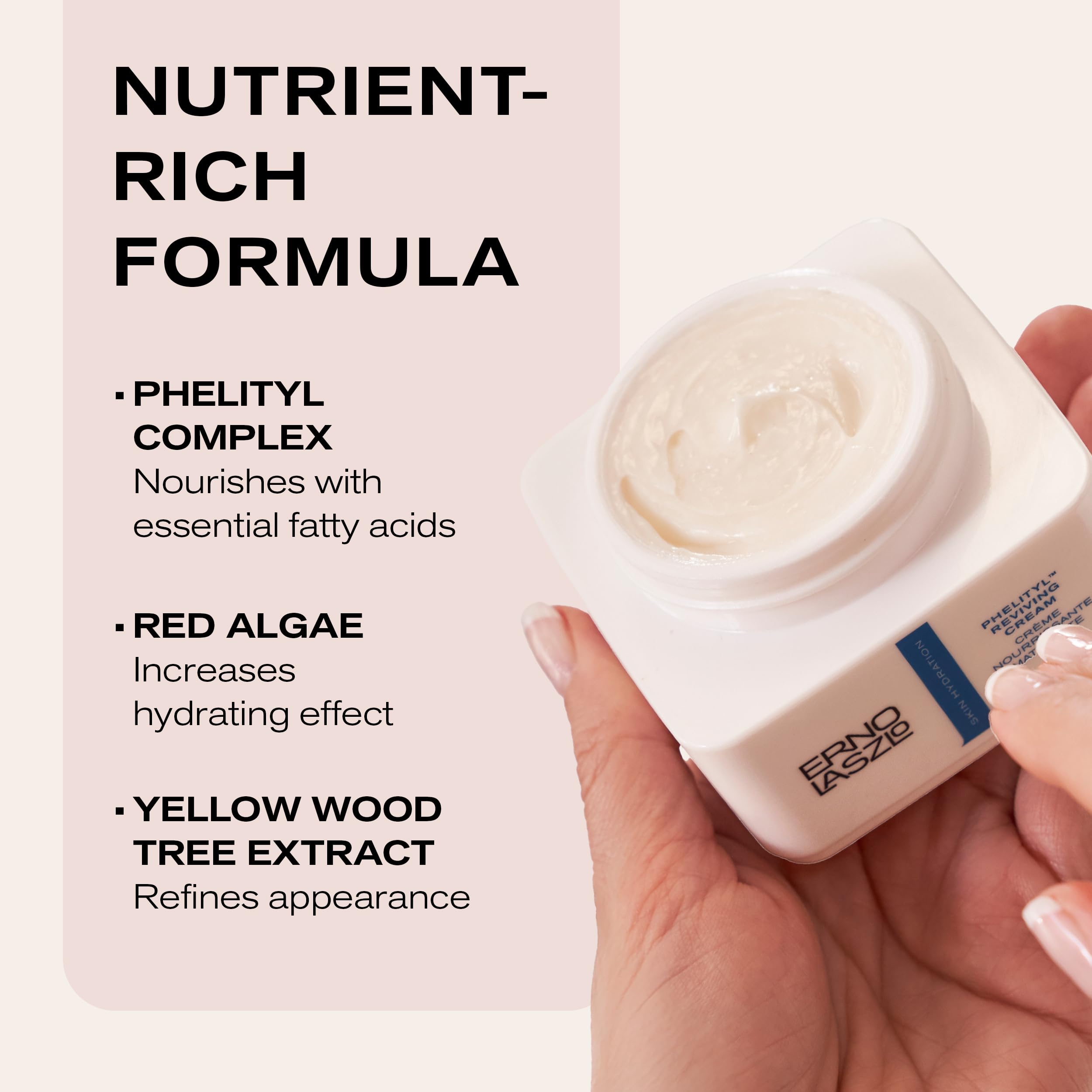 Erno Laszlo Phelityl Reviving Cream – Day & Night Moisturizer for Face & Neck | 1.7 fl oz