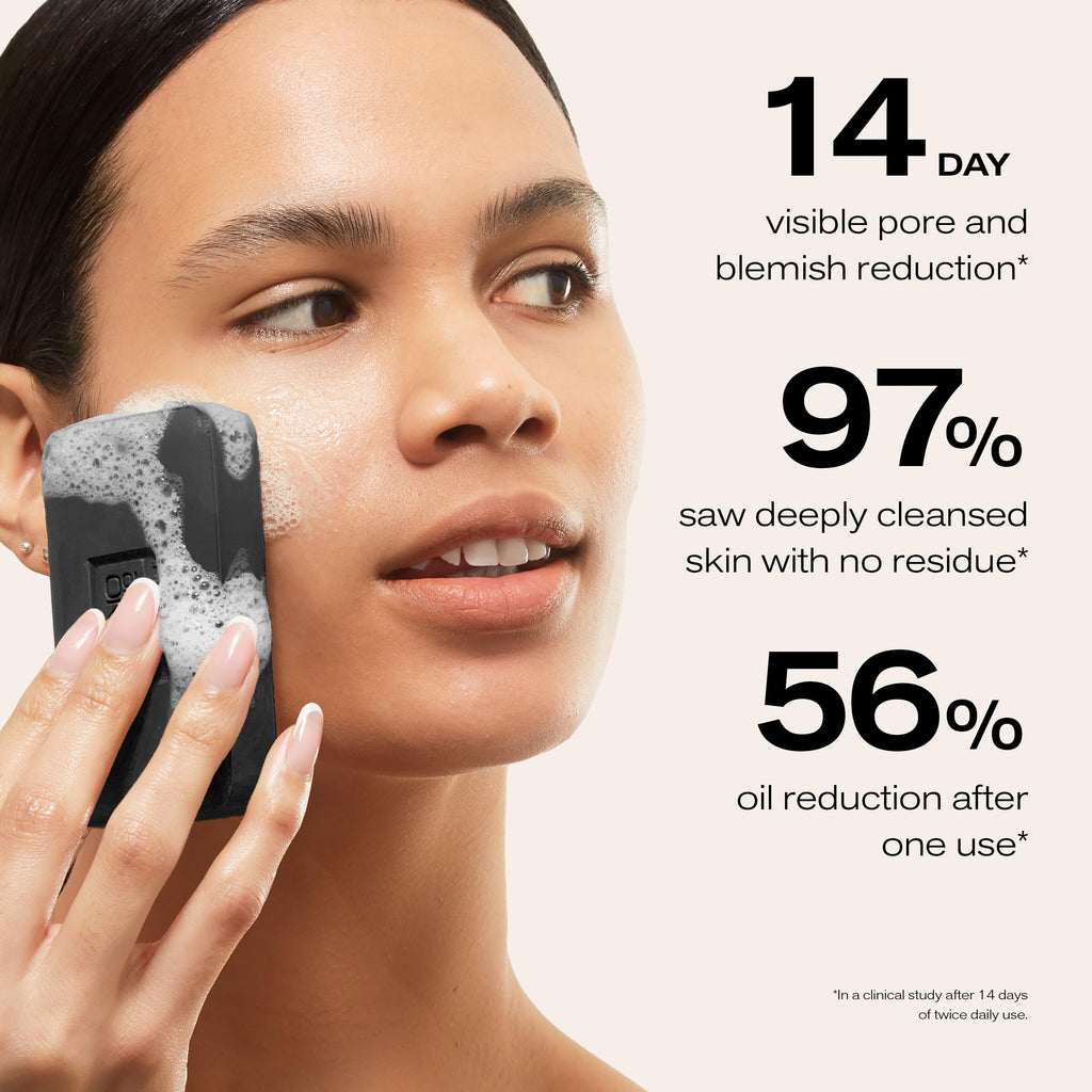 Erno Laszlo Sea Mud Deep Cleansing Bar with Dead Sea Mud & Charcoal | For Oily, Blemish-Prone Skin – 3.4 oz