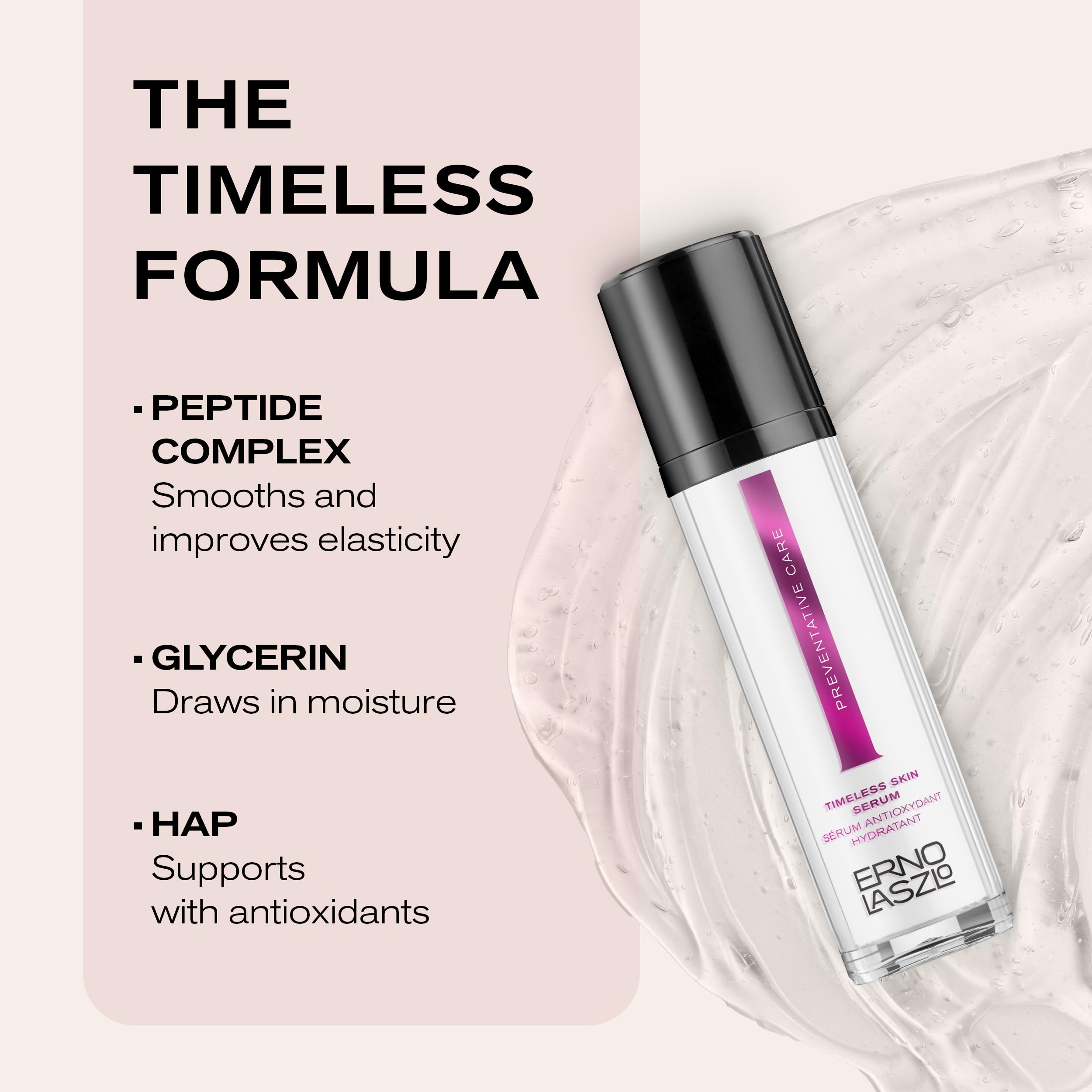 Erno Laszlo Timeless Face Serum – Anti-Aging Hydrating Serum for Mature Skin (1.6 Fl. Oz)