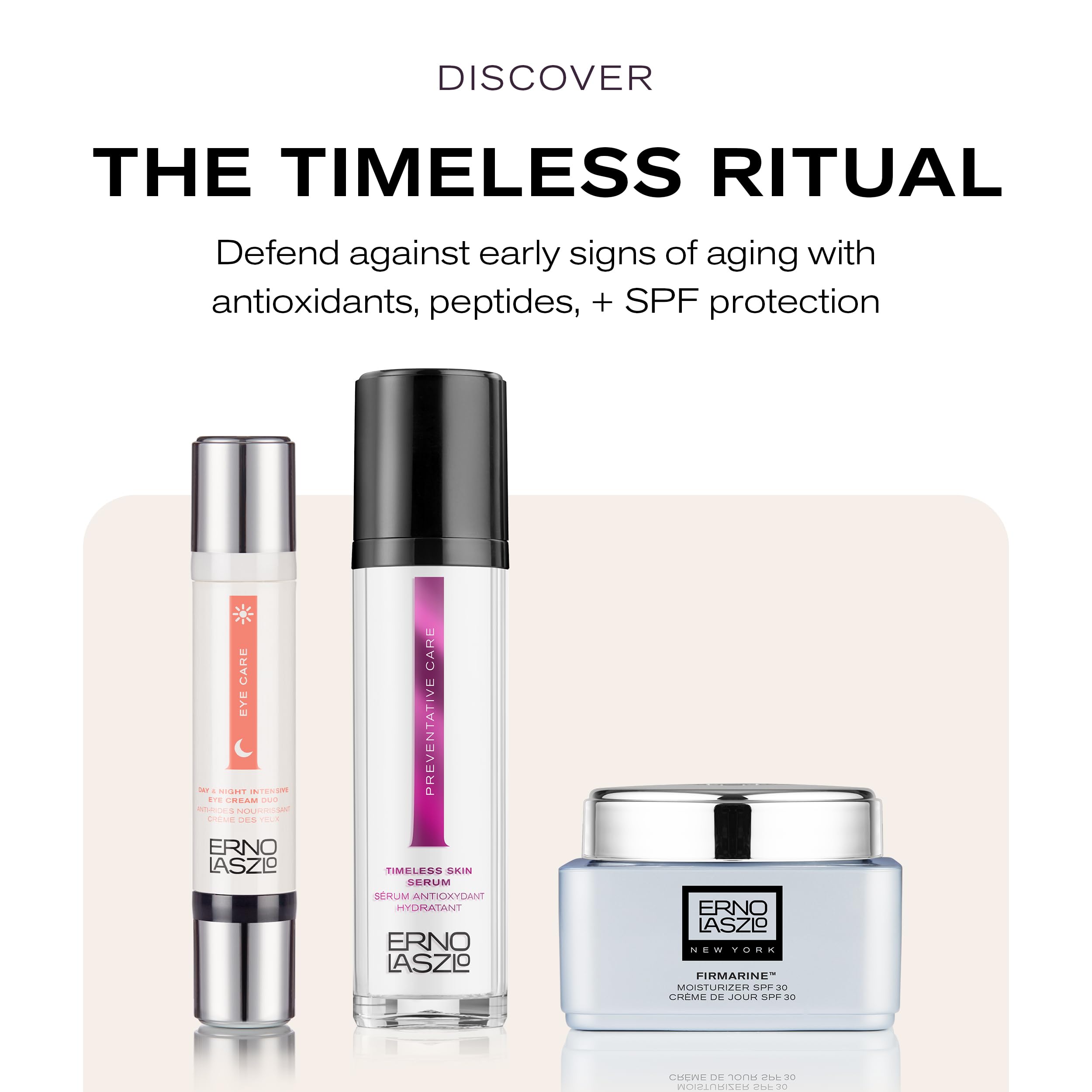 Erno Laszlo Timeless Face Serum – Anti-Aging Hydrating Serum for Mature Skin (1.6 Fl. Oz)