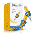 ES SHIELD Tattoo Needle Cartridges 50pc Assorted Set – Standard #12, 3RL, 5RL, 7RL, 9RL, 5RS, 9RS, 15M1, 21M1, 15RM, 21RM for Tattoo Pens