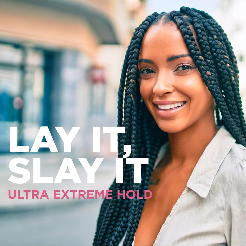 Esha Slick N Slay Braiding Gel – Ultra Hold, Melon (17 oz)