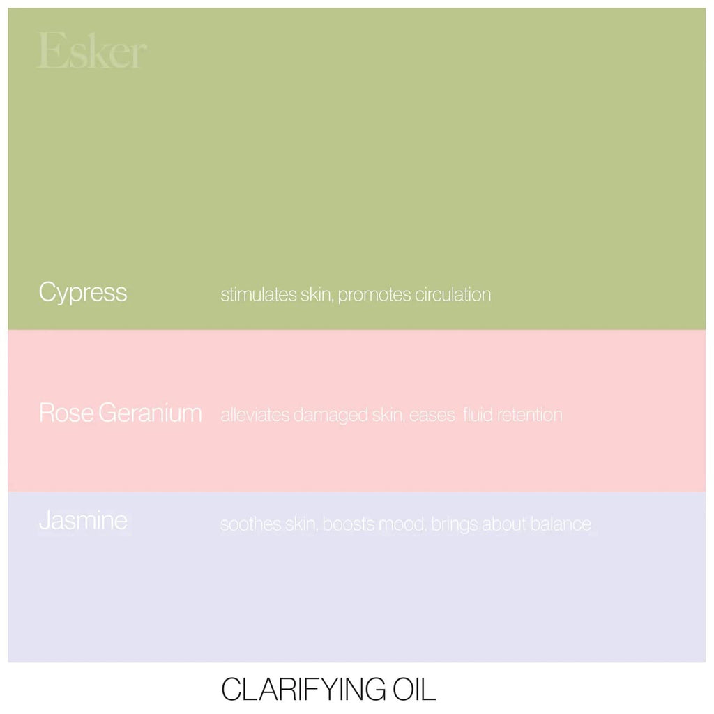 ESKER Scent-Free Clarifying Body Oil for Sensitive Skin | Vegan & Cruelty-Free (4 oz)