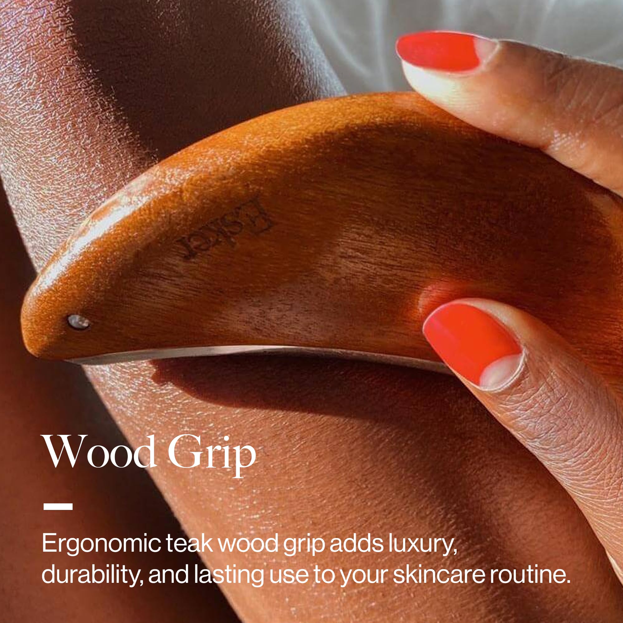 Esker Limited Edition Body Plane Set — Lymphatic Drainage Massager + Luxury Firming Oil | Vegan & Cruelty-Free Gift Set