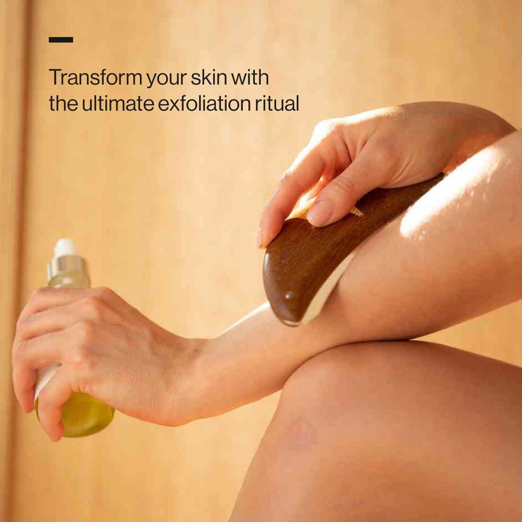 Esker Limited Edition Body Plane Set — Lymphatic Drainage Massager + Luxury Firming Oil | Vegan & Cruelty-Free Gift Set