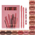 Espoce Lip Liner Set 12Pcs – Creamy Matte, Long-Lasting with Sharpener