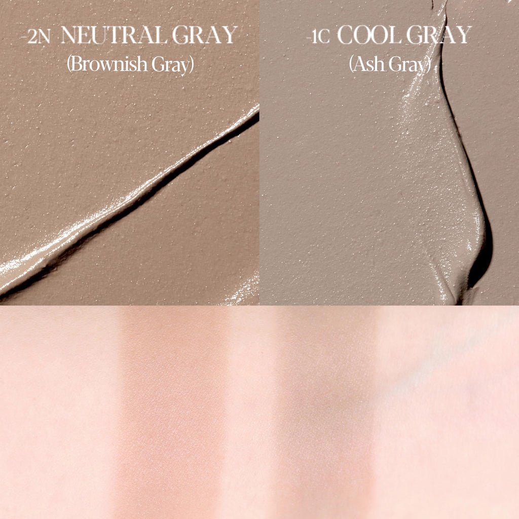 Espoir Be Glow Shading Stick Contour #1 Neutral Gray | Creamy, Blendable Contour with Hyaluronic Peptide