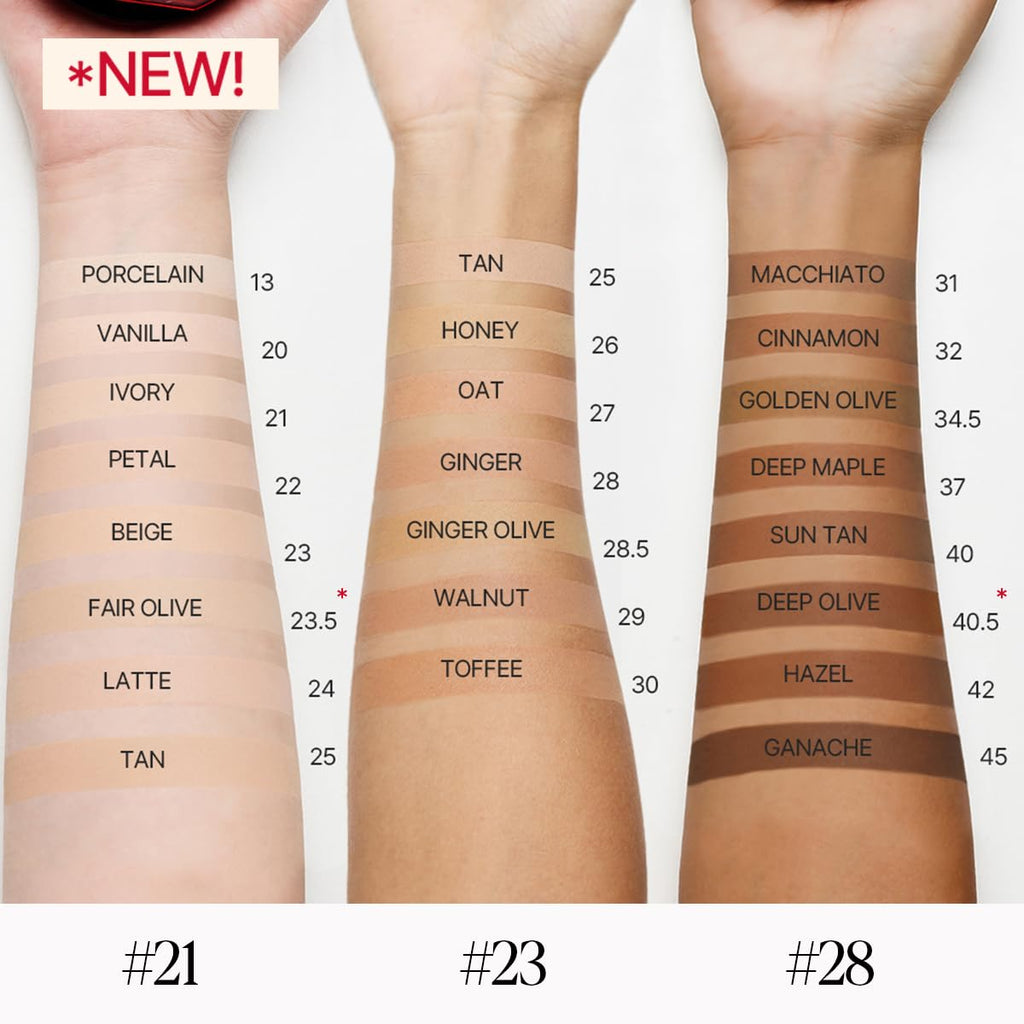 Espoir Be Velvet Cushion Foundation #28 Ginger | Long-Lasting, Buildable, Velvet Finish
