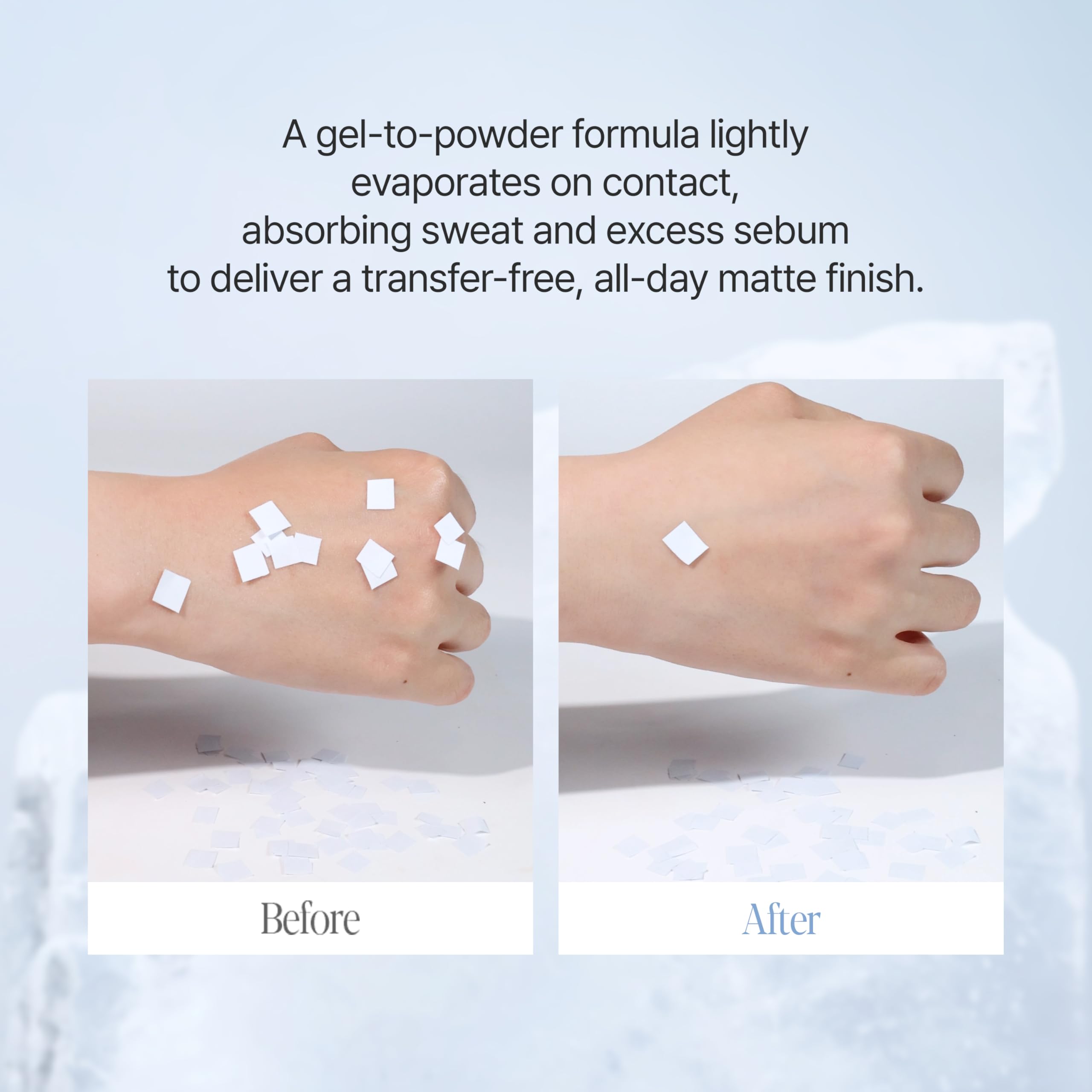 Espoir Be Velvet Sebum Cut Cushion | Gel-to-Powder, Oil Control & Instant Cooling