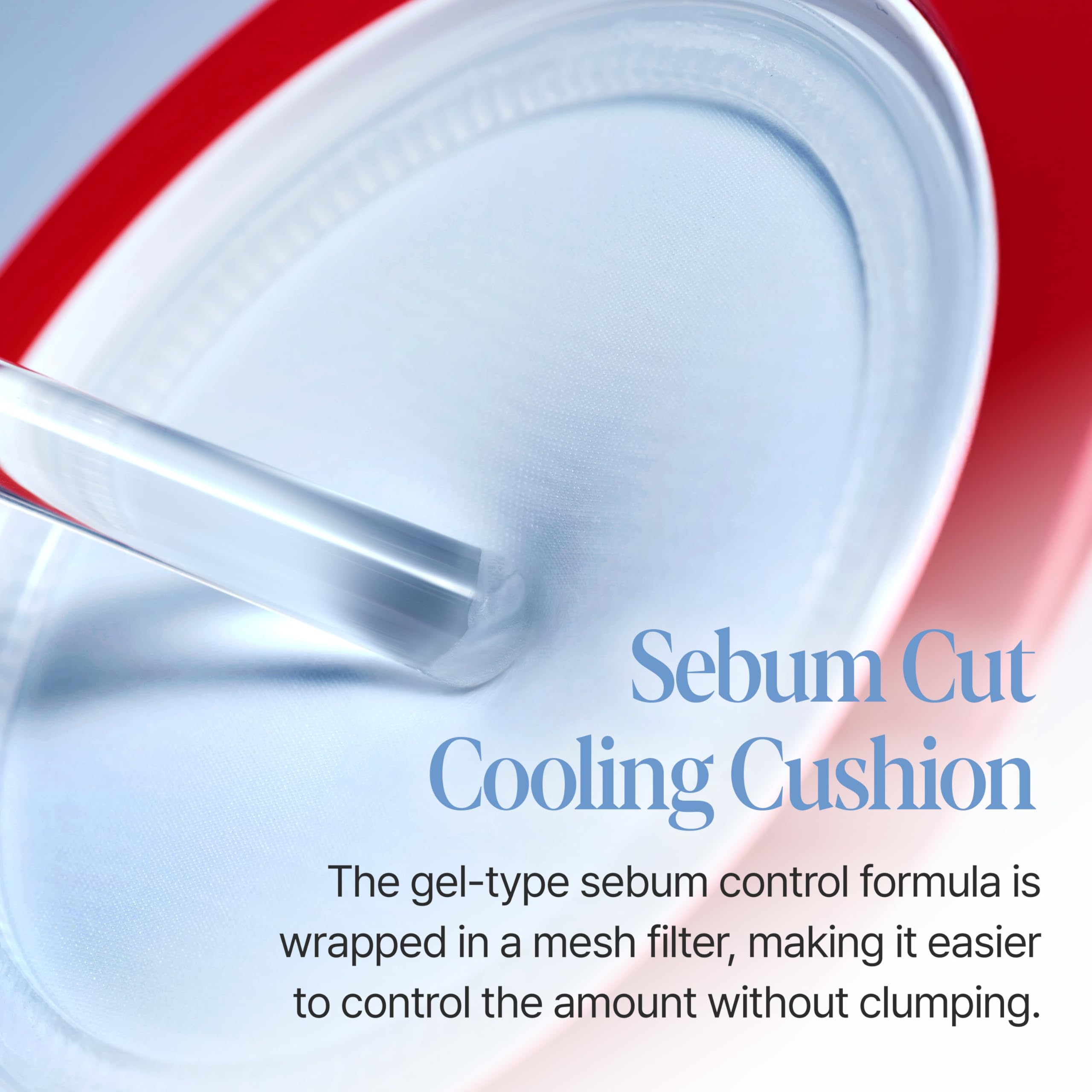 Espoir Be Velvet Sebum Cut Cushion | Gel-to-Powder, Oil Control & Instant Cooling