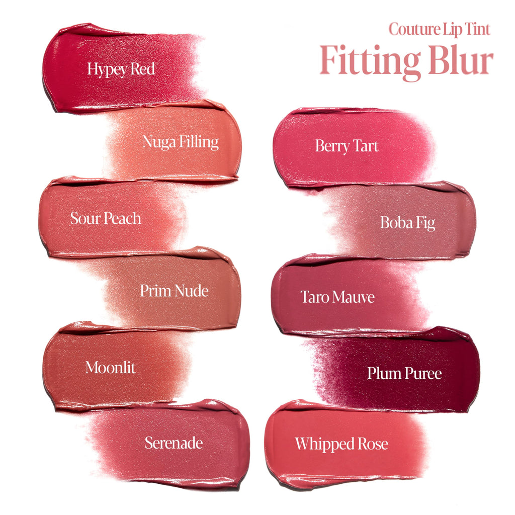 Espoir Couture Lip Tint Fitting Blur #10 Plum Pure – Smudge-Proof, Soft Creamy Texture, Lightweight Matte Finish | 0.14 oz