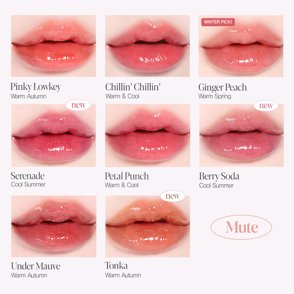 Espoir Couture Lip Tint Glaze #10 Under Mauve – Juicy, Volumizing Lip Stain