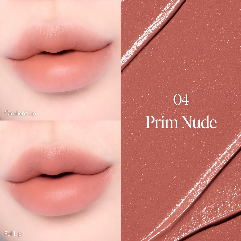 Espoir Couture Lip Tint Fitting Blur #4 Prim Nude – Smudge-Proof, Lightweight Matte Lip Stain (0.14 oz)