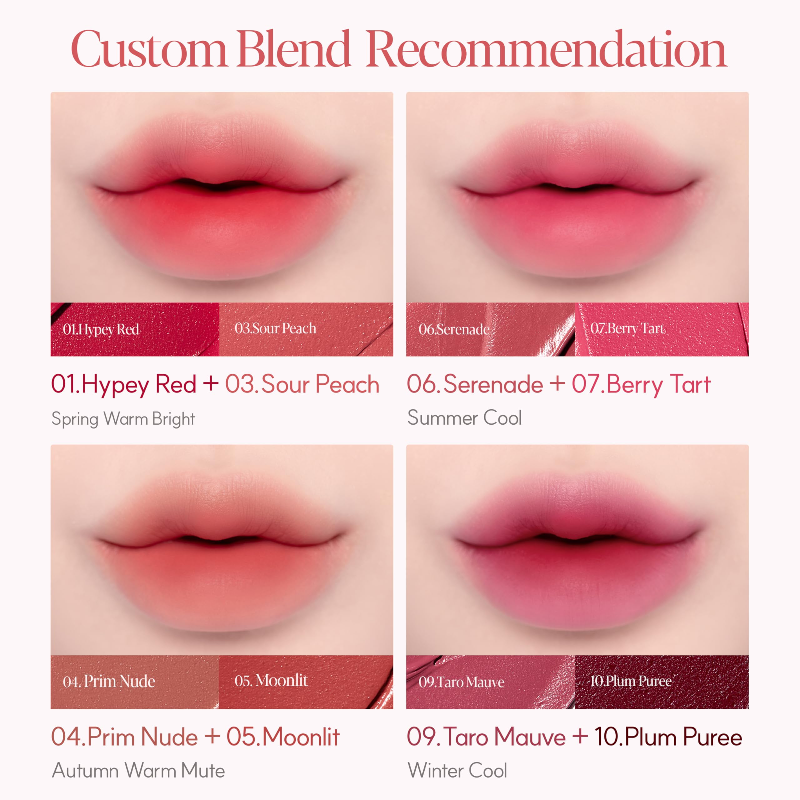 Espoir Couture Lip Tint Fitting Blur #4 Prim Nude – Smudge-Proof, Lightweight Matte Lip Stain (0.14 oz)