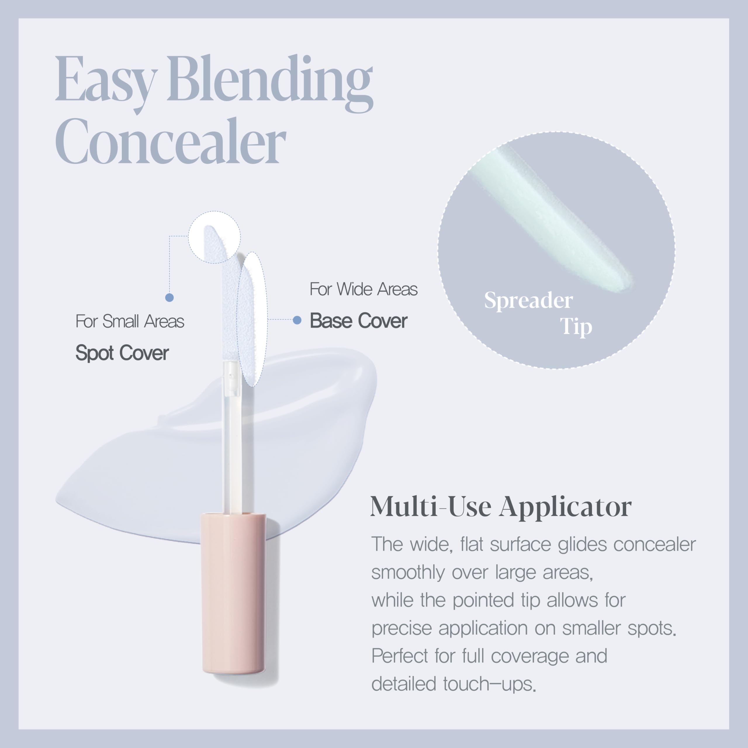 Espoir Easy Blending Concealer #4 Minty Green – Seamless Coverage & Easy Blend for Daily Use