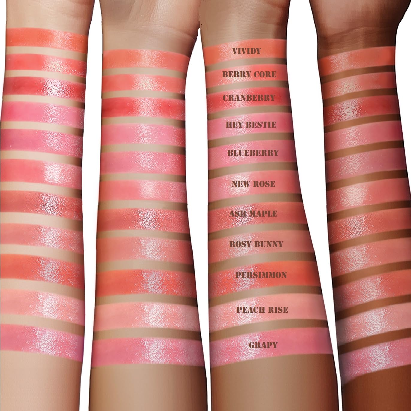Espoir Nowear Balming Glow Lipstick #6 New Rose 0.1oz | Lightweight Moisturizing Lip Color | Vegan Cruelty-Free
