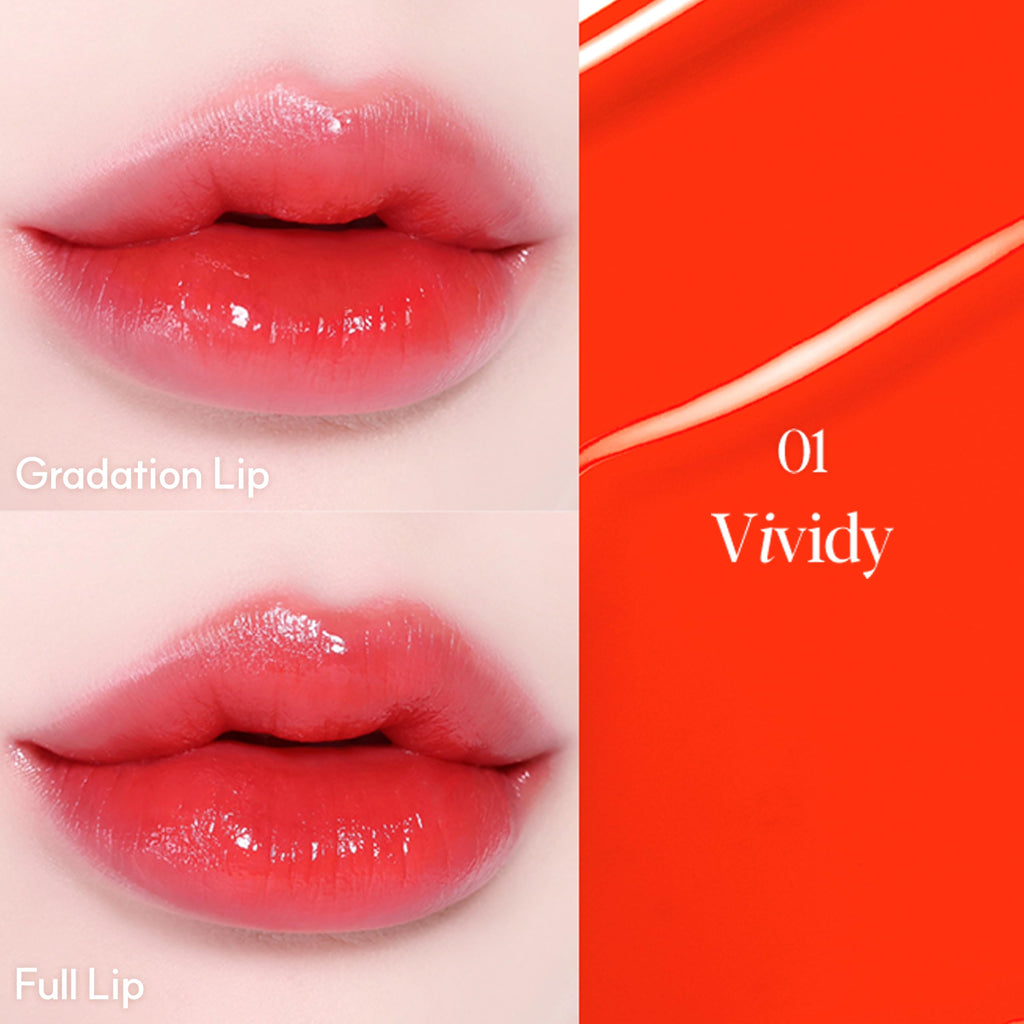Espoir Nowear Balming Glow Lipstick #1 Vividy 0.1oz | Lightweight Moisturizing Lip Color, Long-Lasting, Non-Sticky | Vegan & Cruelty-Free | Korean Lip Makeup