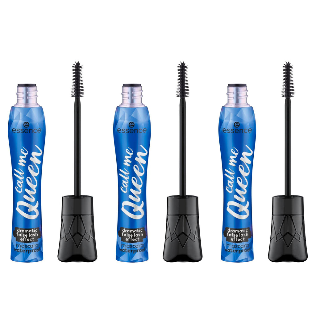 essence | Call Me Queen Dramatic Waterproof Mascara (3 Pack) – Bold Volume & Length | Vegan & Cruelty-Free