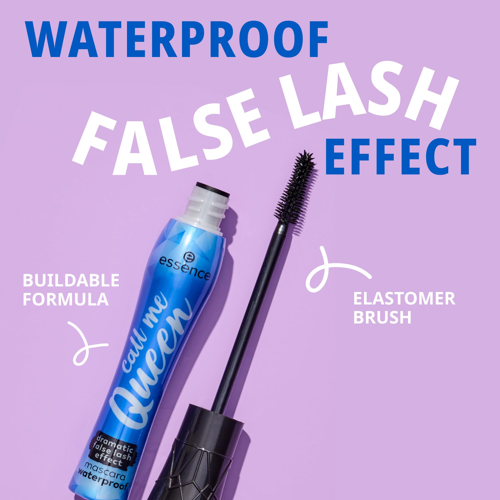 essence | Call Me Queen Dramatic Waterproof Mascara (3 Pack) – Bold Volume & Length | Vegan & Cruelty-Free