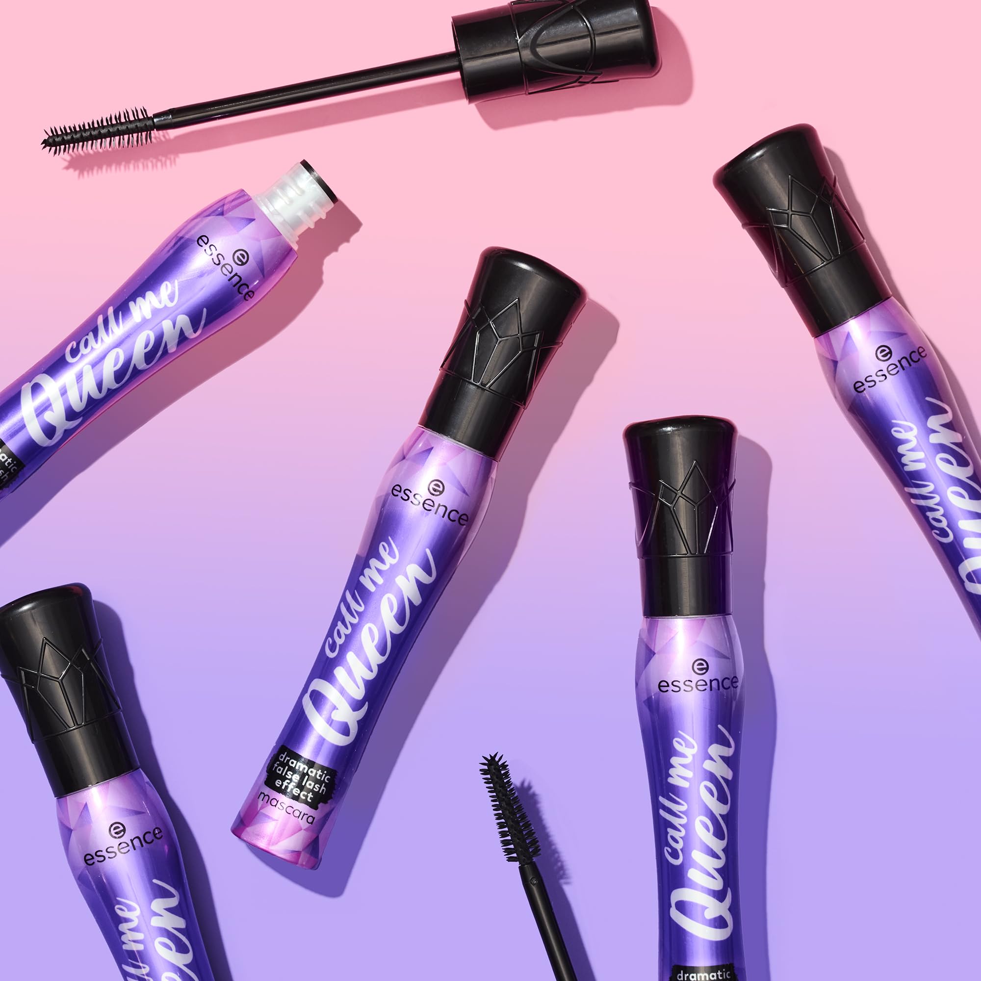 essence | Call Me Queen Dramatic False Lash Effect Mascara (3 Pack) | Bold Volume & Length | Vegan & Cruelty Free
